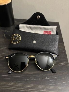 Ray-Ban Clubround Polarized Sunglasses